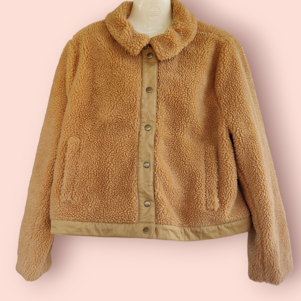 Madewell Sherpa Jacket Size 2XL - Picture 1 of 6